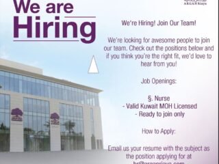 Nurse-Vacancy-In-ARGAN-Riaya-Specialized-Hospital